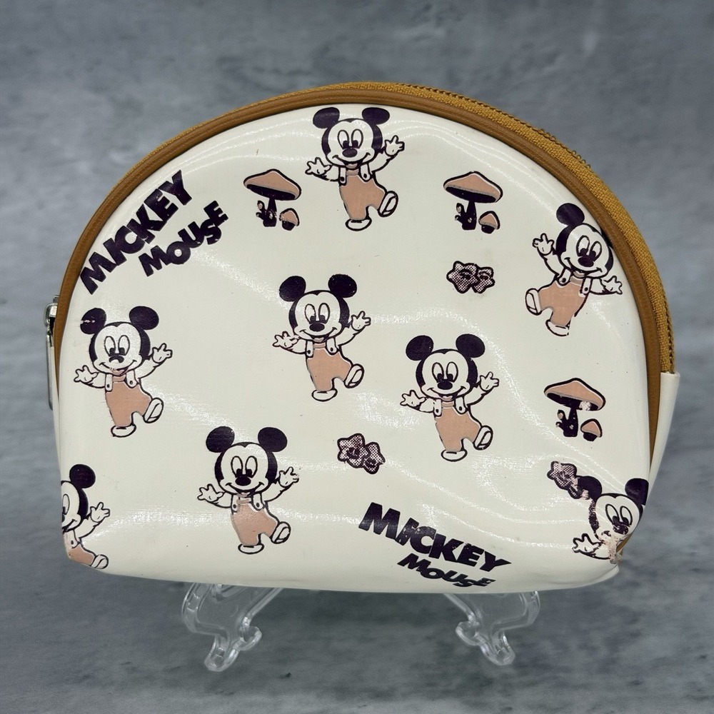 Rare Vintage Disney Baby Mickey Mouse Coin/ Make-up Purse Bag Jewelry Store Prom